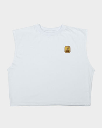 tank top blanco frente banana summer club